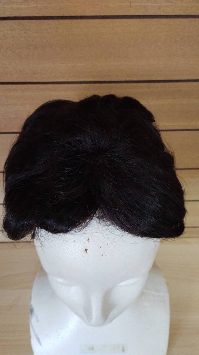 頭頂部　ウィッグ ヘアピース レディース ブラウン系　医療用　送料込み　⑭_画像2