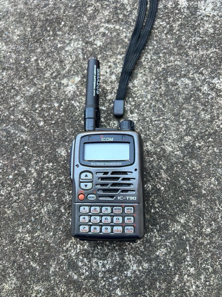 ICOM IC-T90 アマチュア無線機 中古、アイコム、アマチュア無線機、ICOM IC-T90、マイク、専用