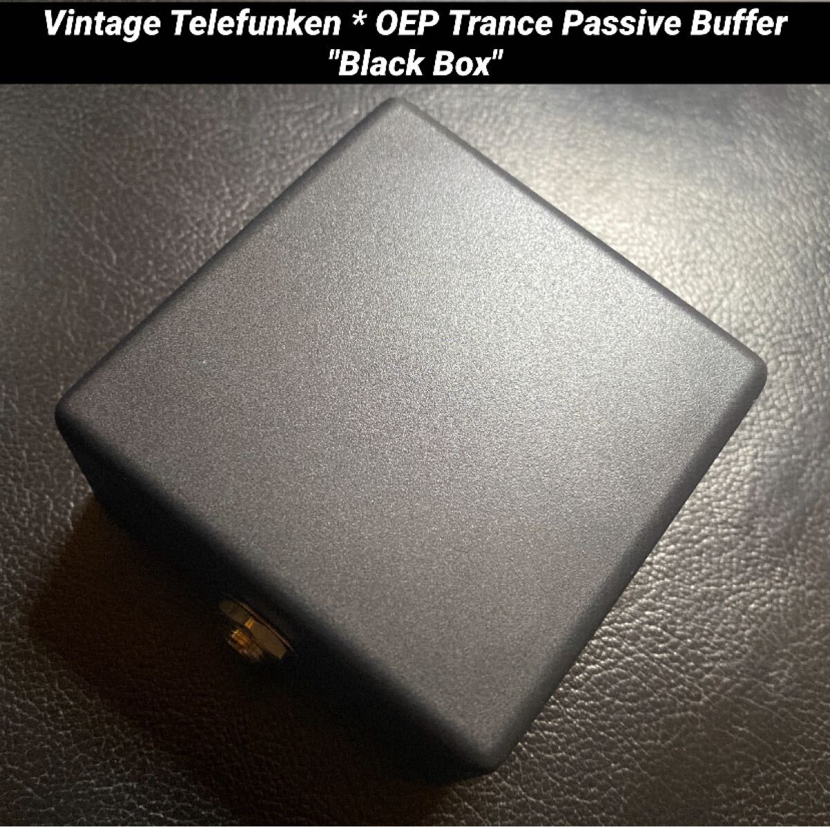 楽器用エフェクター パッシブバッファー telefunken oep neve 楽器用エフェクター パッシブバッファー telefunken oep neve