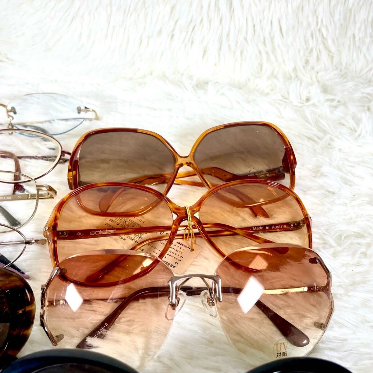  солнцезащитные очки * очки продажа комплектом ⑧ Ray-Ban,PRADA,Christian Dior,Chloe,RODENSTOCK,CALVIN KLEIN,Yves Saint Laurent и т.п. др. большое количество есть 