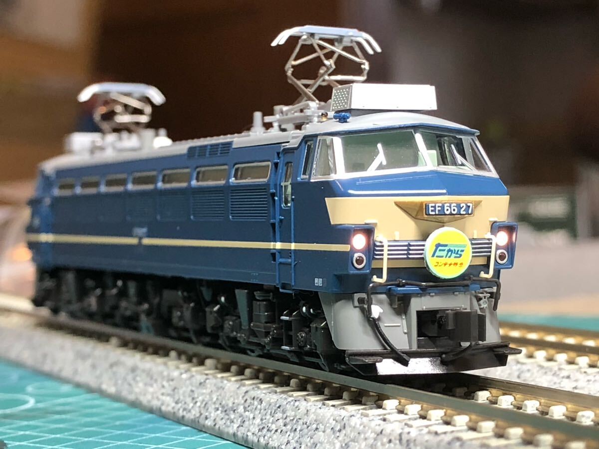 カトー製EF65ー1000番台下関総合車両所のテールライト