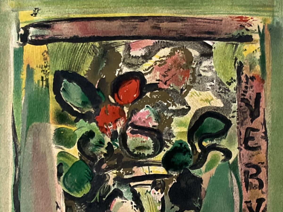 ジョルジュ・ルオー「フランス美術雑誌　VERVE N0.4」リトグラフ ジョルジュ・ルオー「フランス美術雑誌 VERVE N0.4」リトグラフ