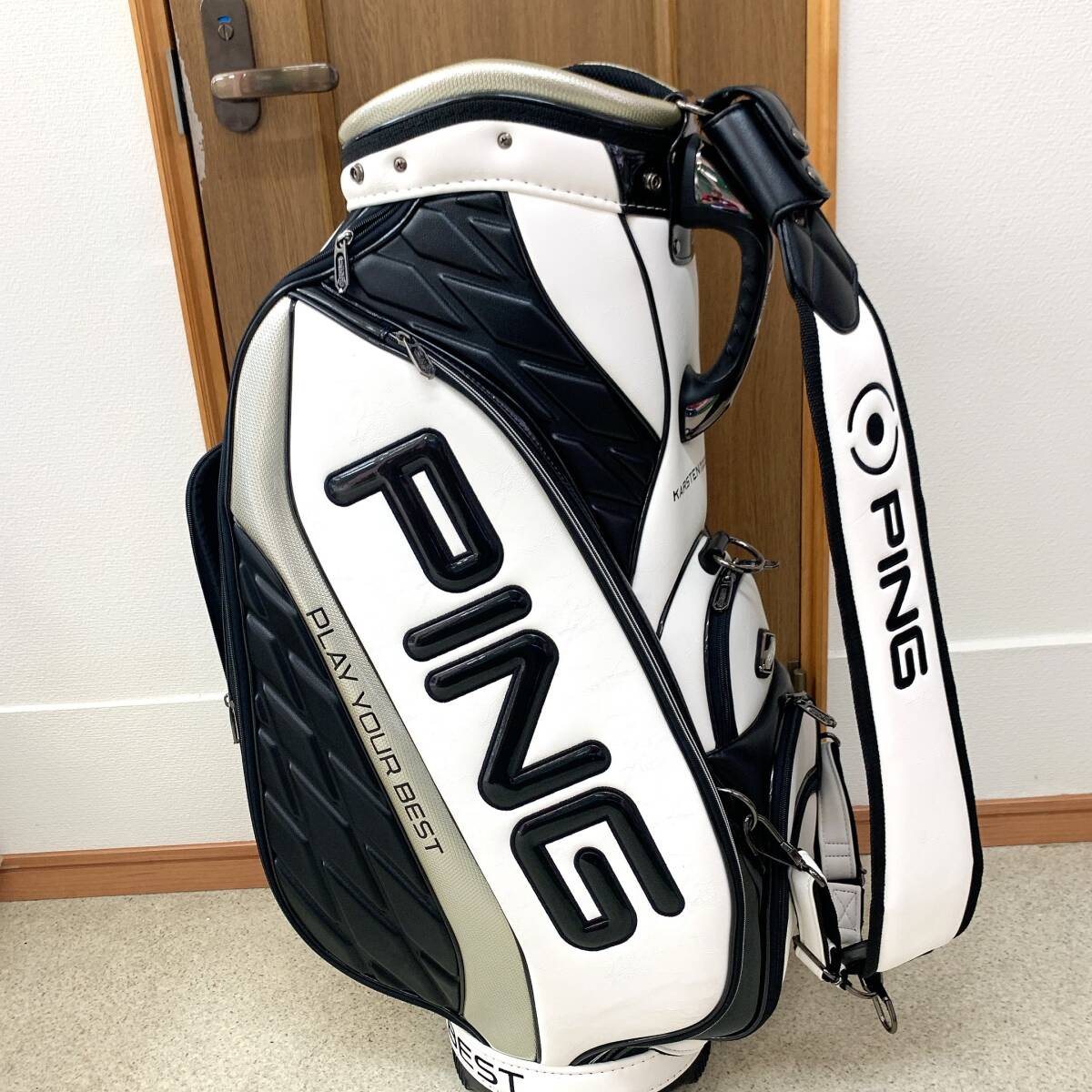 ピン　karsten　9.5インチキャディーバック！3點(diǎn)式！