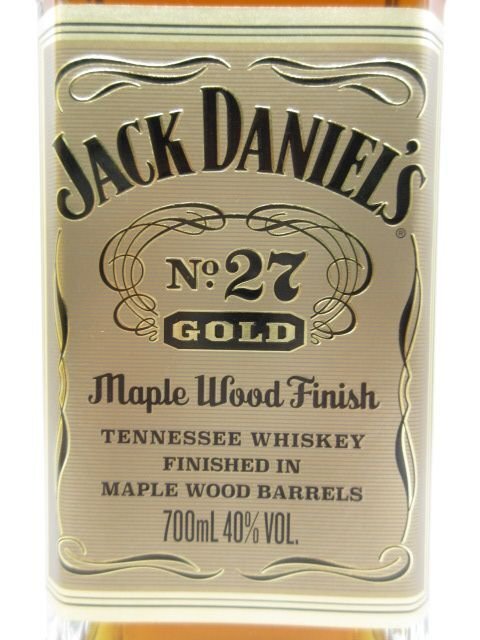 未開栓 洋酒 ジャックダニエル No.27 ゴールド JACK DANIEL'S 未開栓 洋酒 ジャックダニエル No.27 ゴールド JACK DANIEL'S