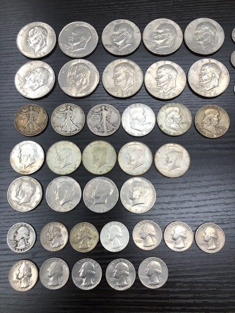 ☆アメリカ 銀貨 約572g おまとめ 外国コイン ドル 年代別
