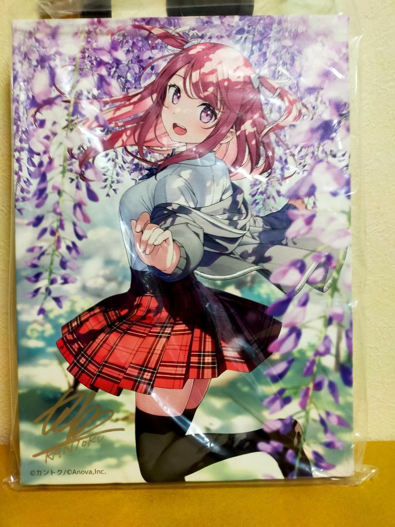 カントク 5年目の放課後 くるみ 立体3層アクリルアートB4 直筆サイン入り カントク 5年目の放課後 くるみ 立体3層アクリルアートB4 直筆