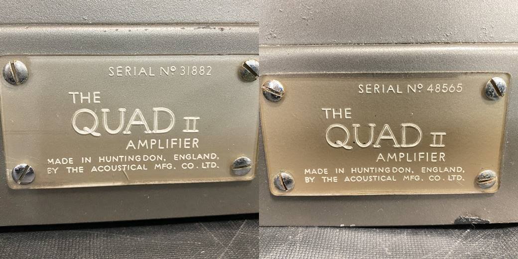 【 G 】9074 QUAD II パワーアンプ/22 プリアンプ クオード 195787