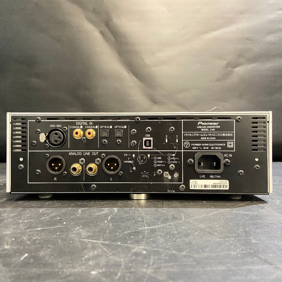 [ D ]8580 Pioneer U-05 наушники усилитель Pioneer 