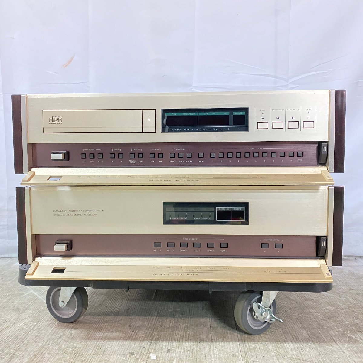 [ J ]8474 Accuphase DP-80L/DC-81L раздельного типа CD панель Accuphase 
