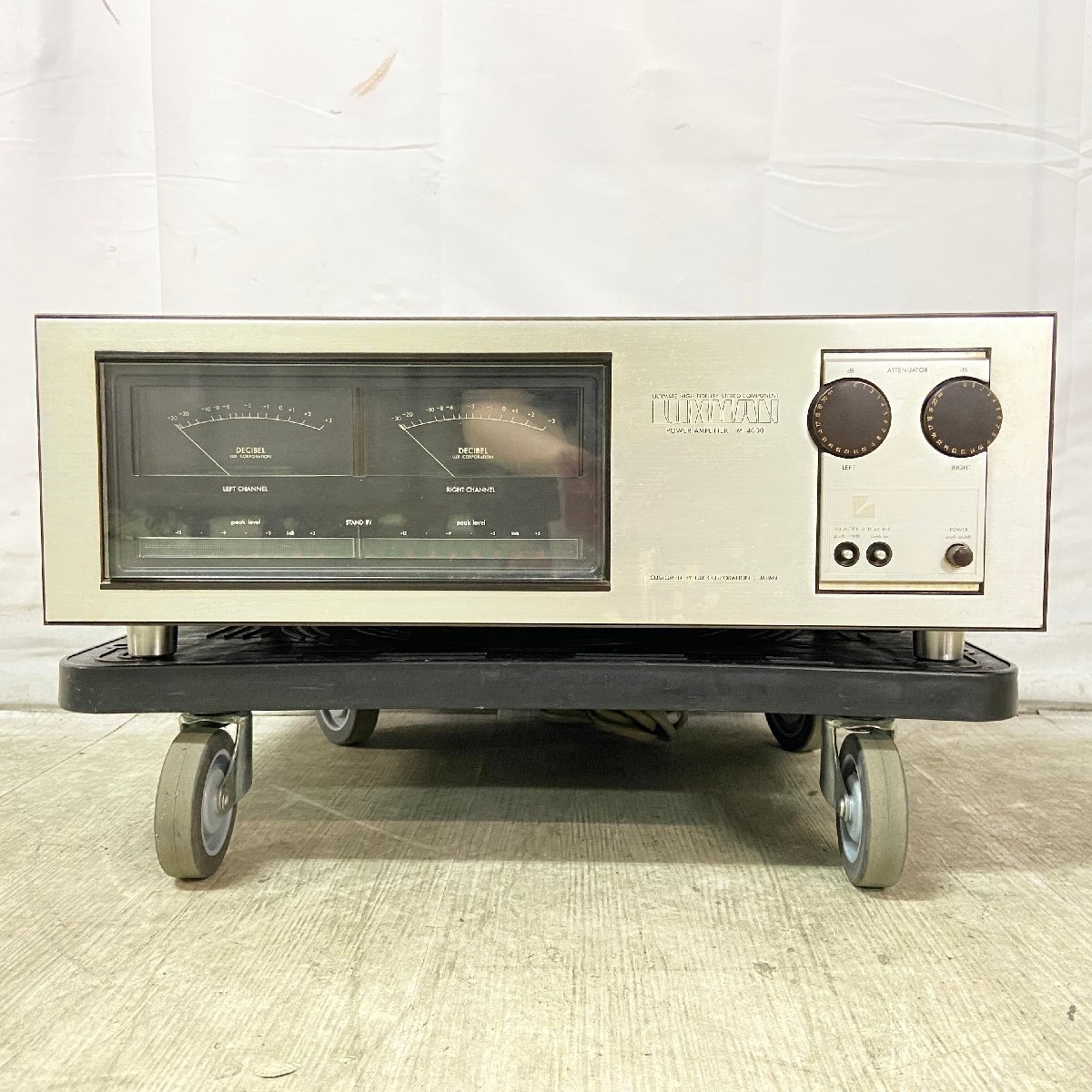 [ J ]8572 LUXMAN M-4000 усилитель мощности Luxman 