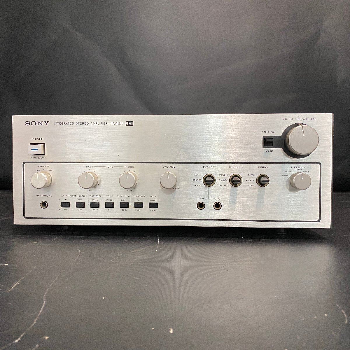 [ J ]8939 SONY TA-4650 основной предусилитель Sony 