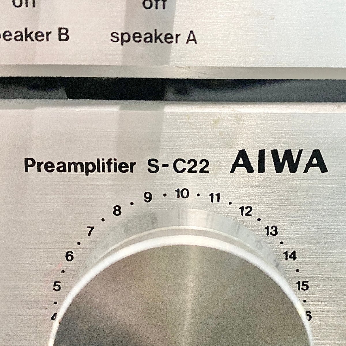 [ J ]8922 AIWA S-C22 предусилитель /S-P22 усилитель мощности /S-R22 FM/AM тюнер Aiwa 