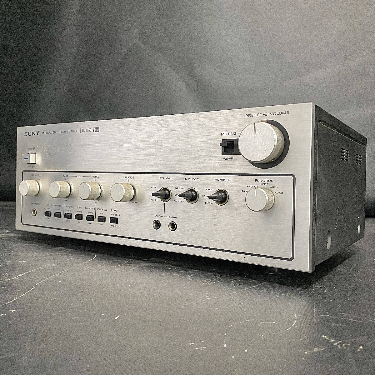 [ J ]8939 SONY TA-4650 основной предусилитель Sony 