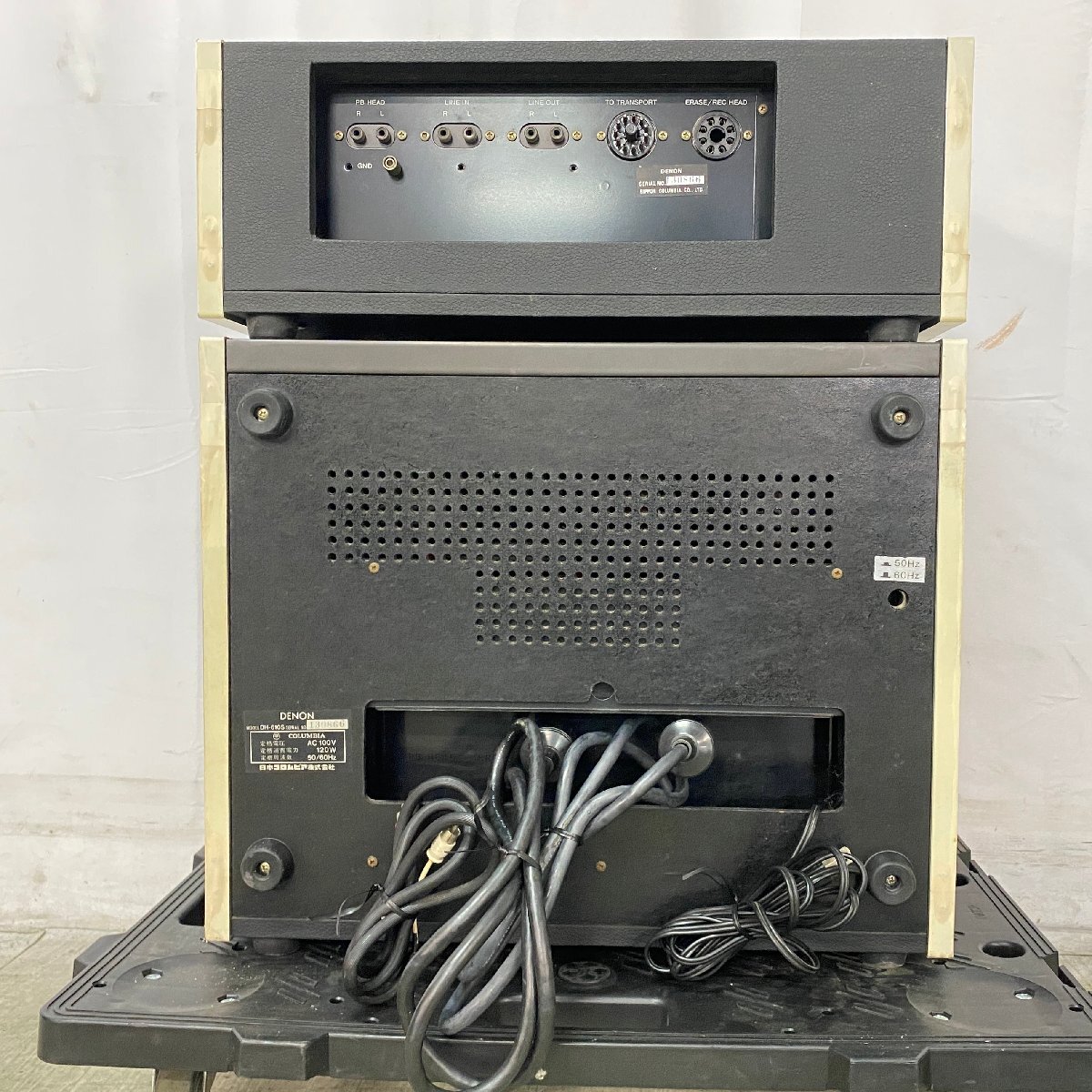 [ J ]9242 DENON DH-610S открытый катушка панель усилитель имеется Denon 195554