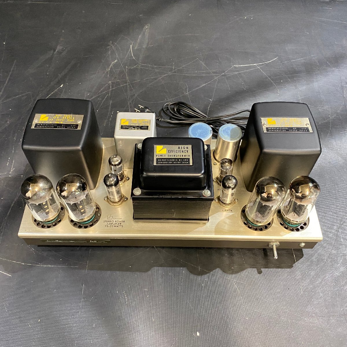 【 J 】9255 Luxman 60CUSTOM 真空管パワーアンプ ラックスマン 042481