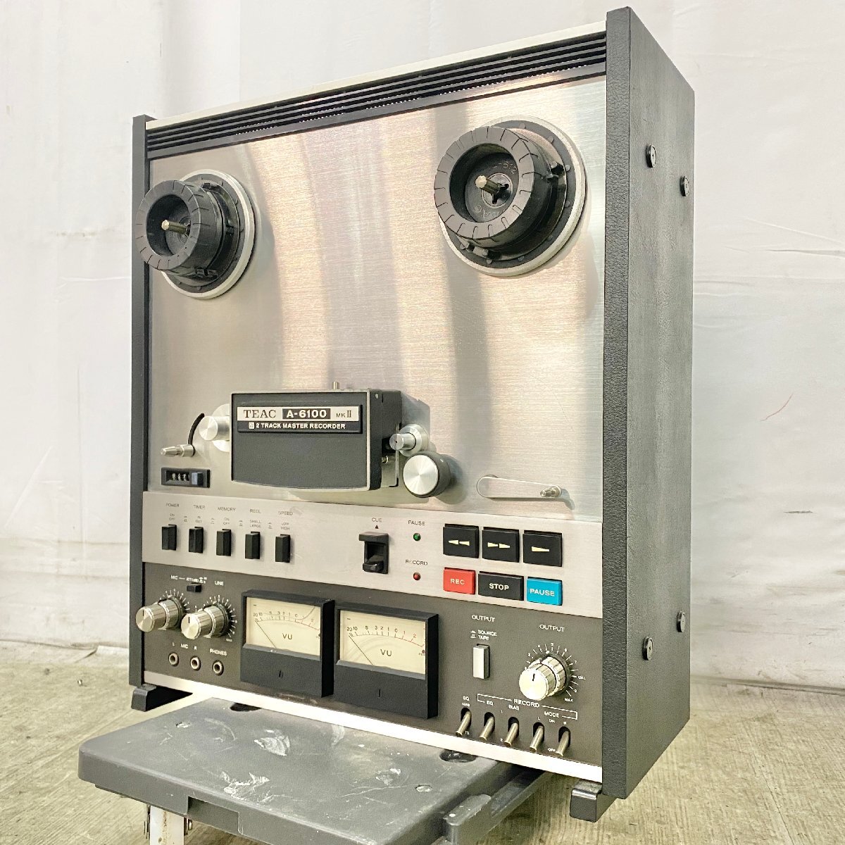【 B 】9273 TEAC A-6100MKII オープンリールデッキ ティアック 042426