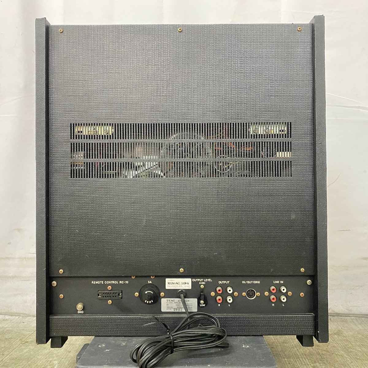 【 B 】9273 TEAC A-6100MKII オープンリールデッキ ティアック 042426