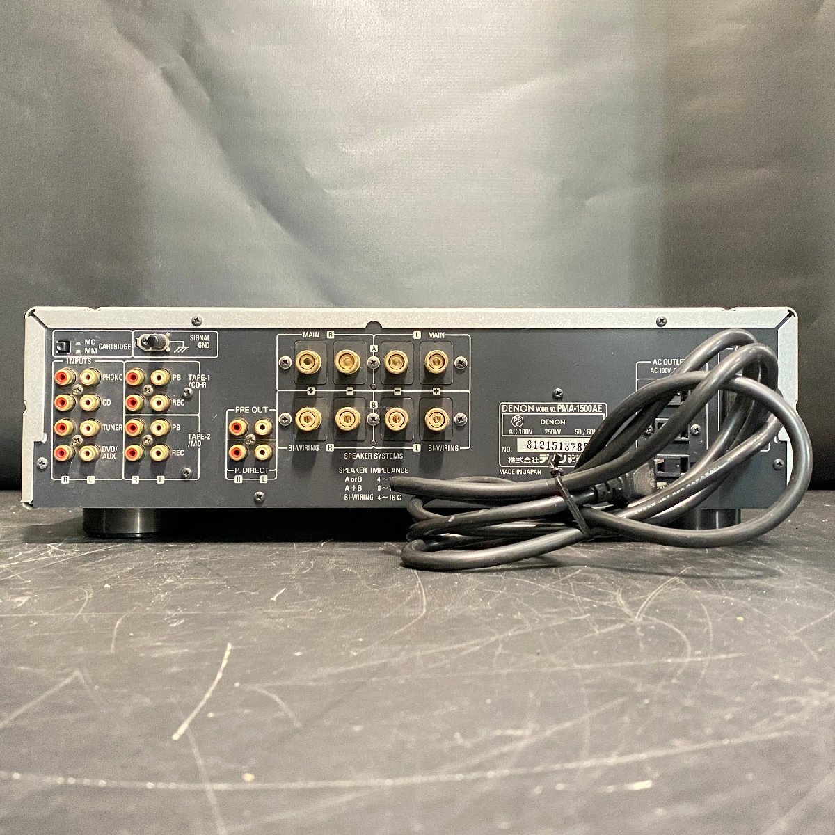 【 C 】9303 DENON PMA-1500AE プリメインアンプ デノン 077812