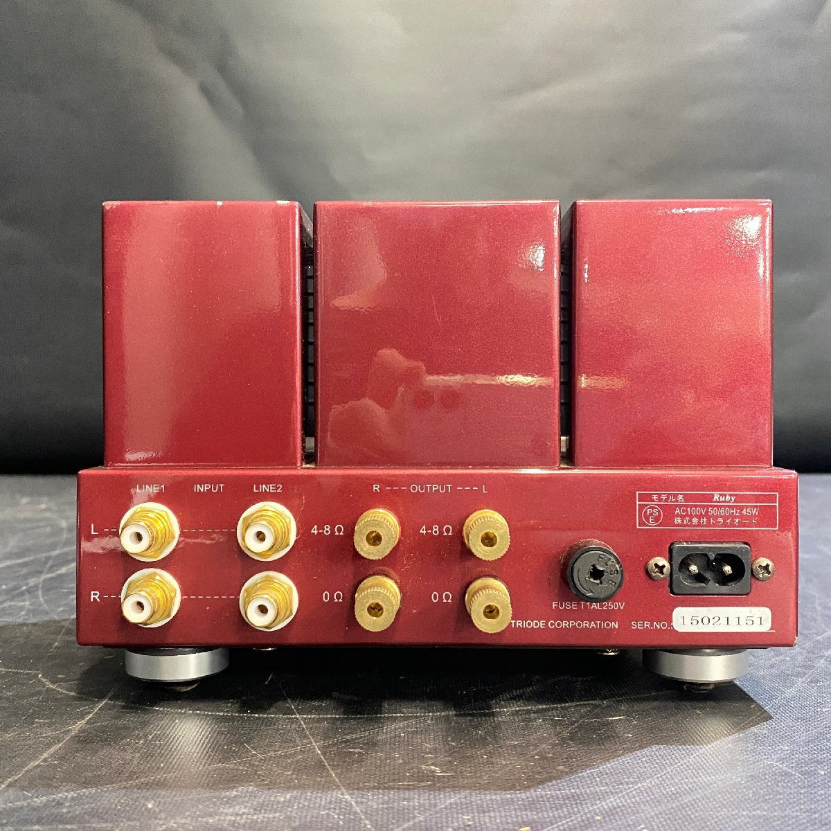 【 C 】9362 TRIODE Ruby 真空管プリメインアンプ トライオード 195961