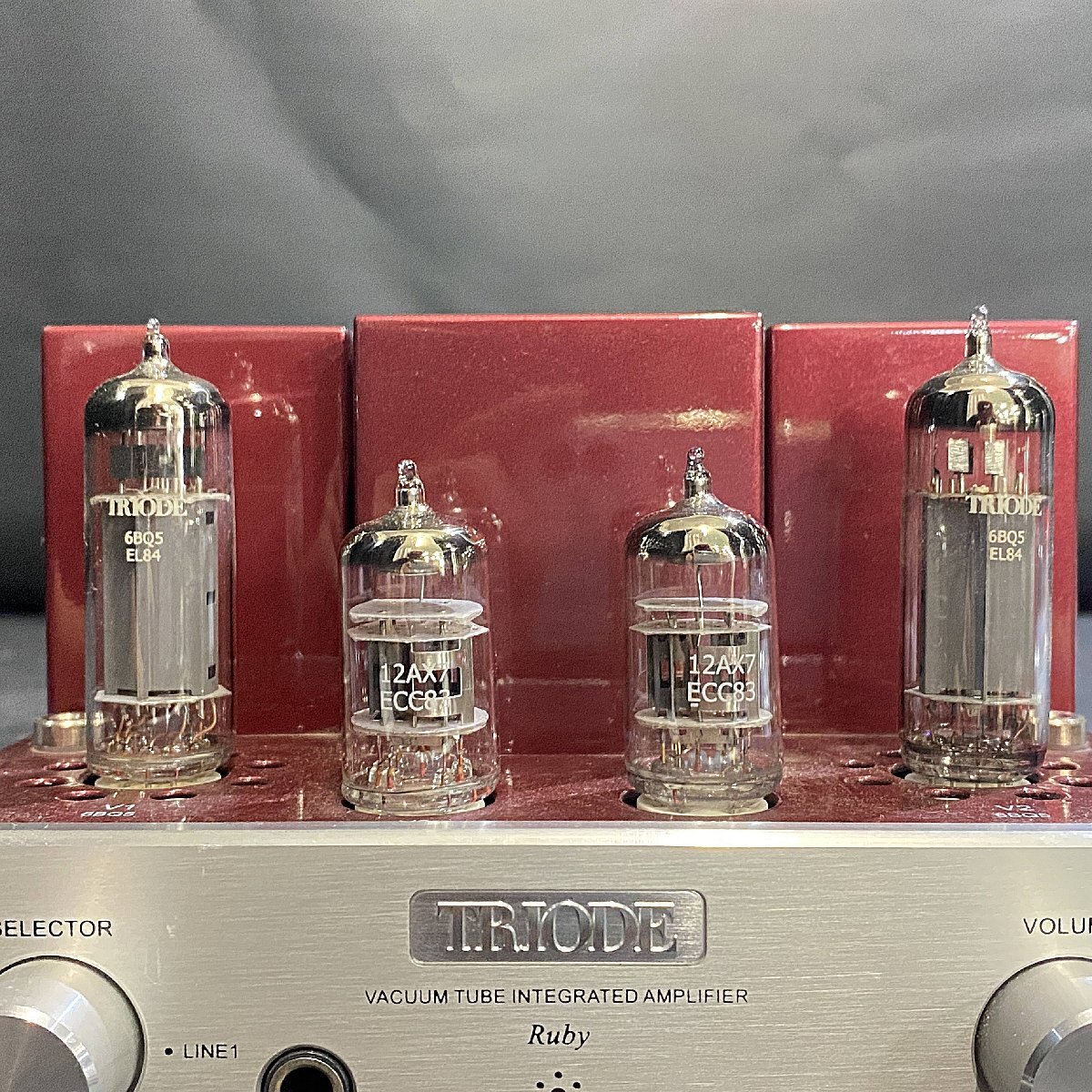 【 C 】9362 TRIODE Ruby 真空管プリメインアンプ トライオード 195961