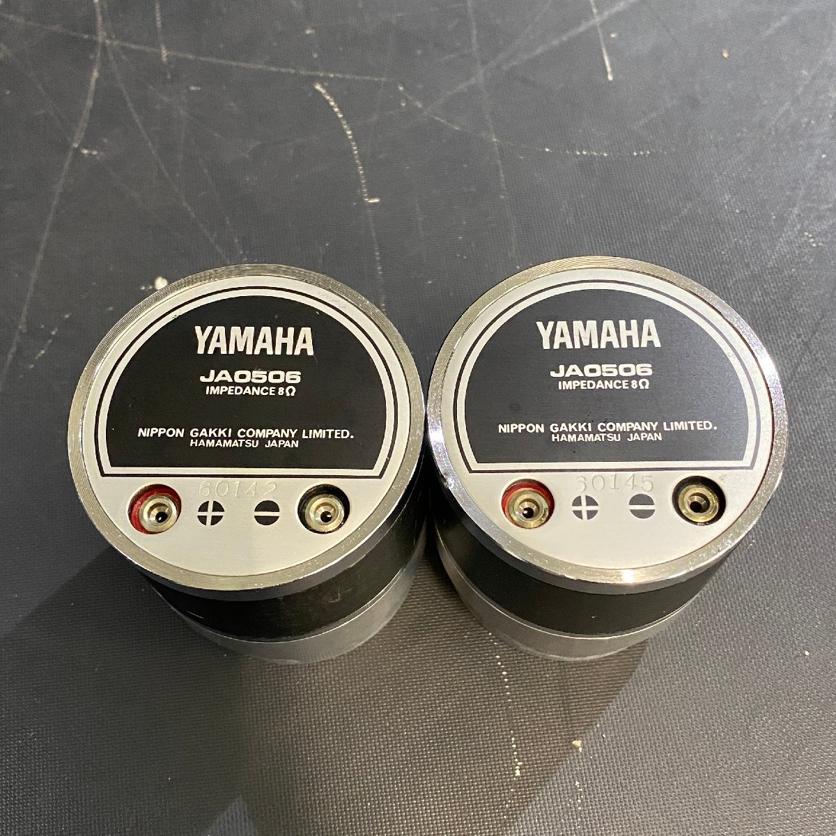 [ C ]9348 YAMAHA JA0506 звуковой сигнал type высокочастотный динамик единица пара Yamaha 195964