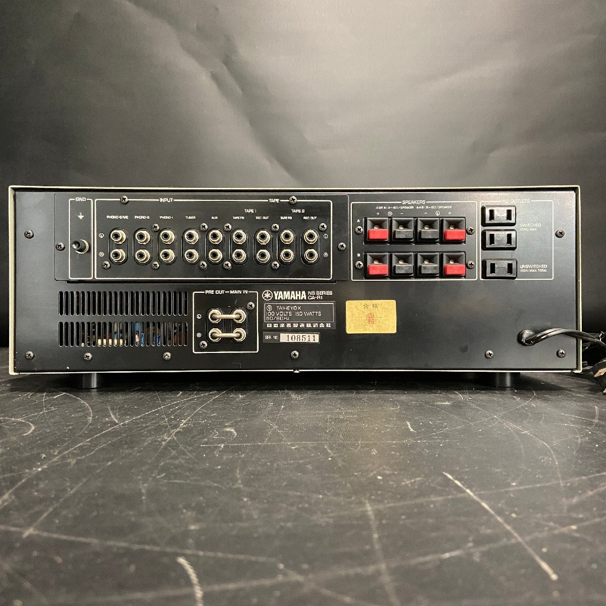 [ C ]9360 YAMAHA CA-R1 основной предусилитель Yamaha 195813