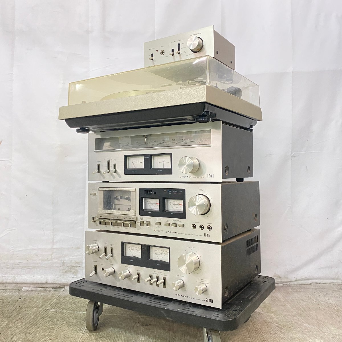 【 J 】9346 PIONEER TX-7800 II/SA-7800 II/CT-405/PL-340/MA-10A オーディオ5點(diǎn)セット パイオニア 195940