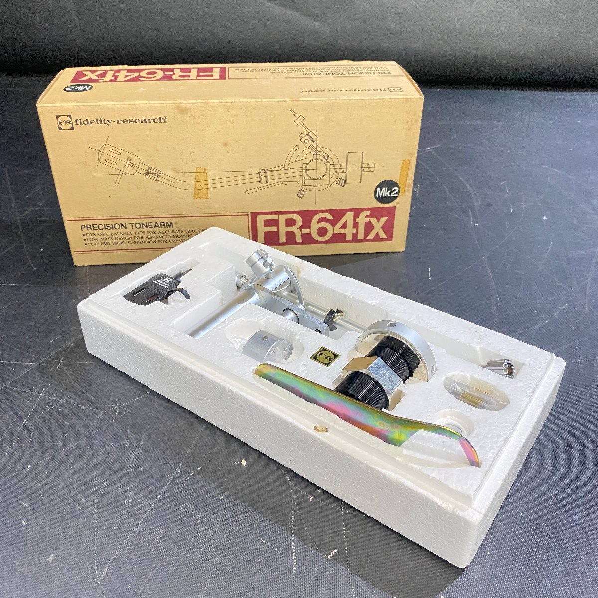 【 C 】9381 Fidelity-Research FR-64fx トーンアーム フィデリティリサーチ 051843