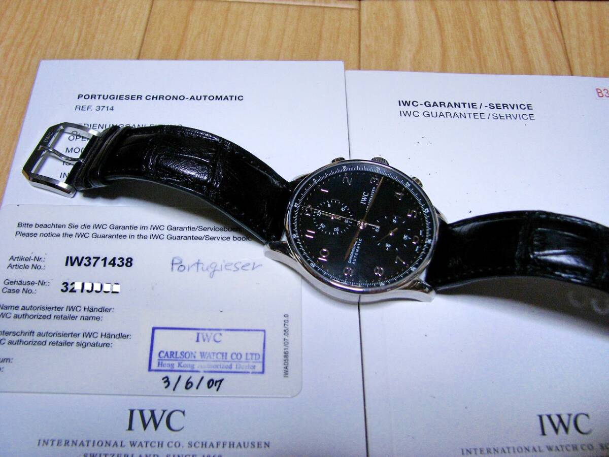 ☆★【IWC】ポルトギーゼ クロノグラフ(IW371438)★☆