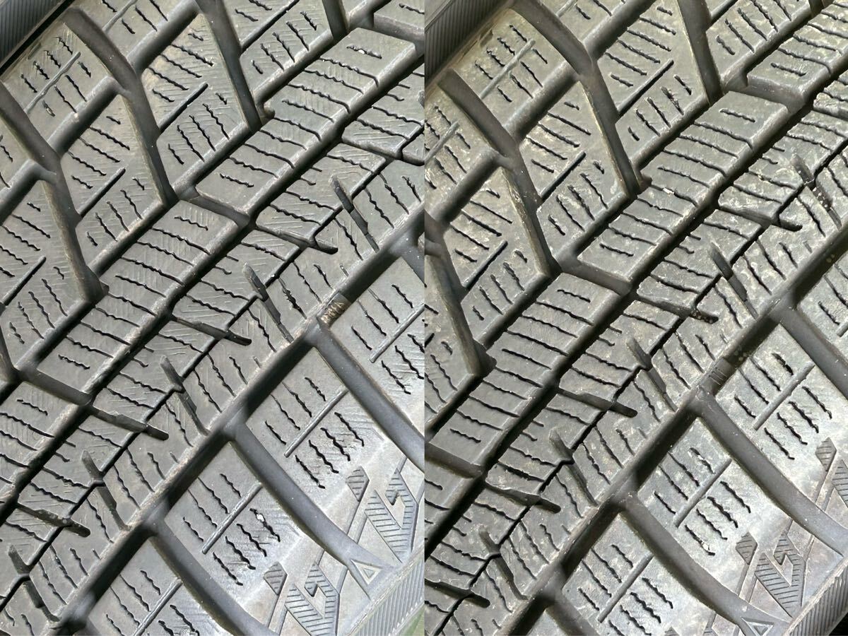 155/65R14 2021年スタッドレス ヨコハマice GUARD IG60 タイヤアルミセット　4穴 PCD100 ET+45 14×4.5J ハブ73mm軽自動車_画像5