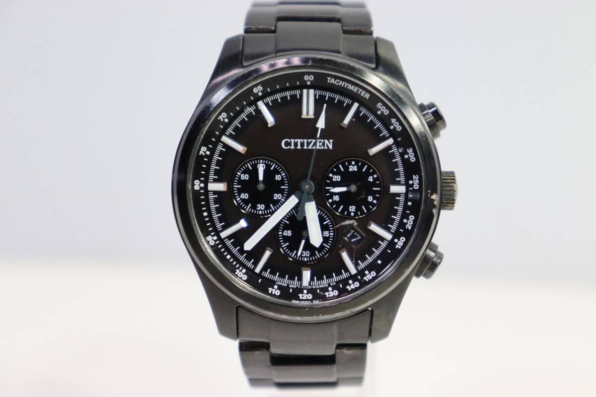Citizen chronograph in stainless steel | 42mm sports watch
