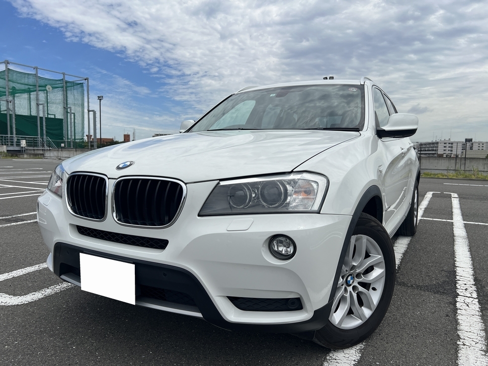 予備検付売切!! 大人気クリーンディーゼル!! BMW X3 xDrive20d 4WD 黒革 アルピンホワイト3 ナビ&地デジ&Bカメラ&ETC!! パワ-バックドア!! 