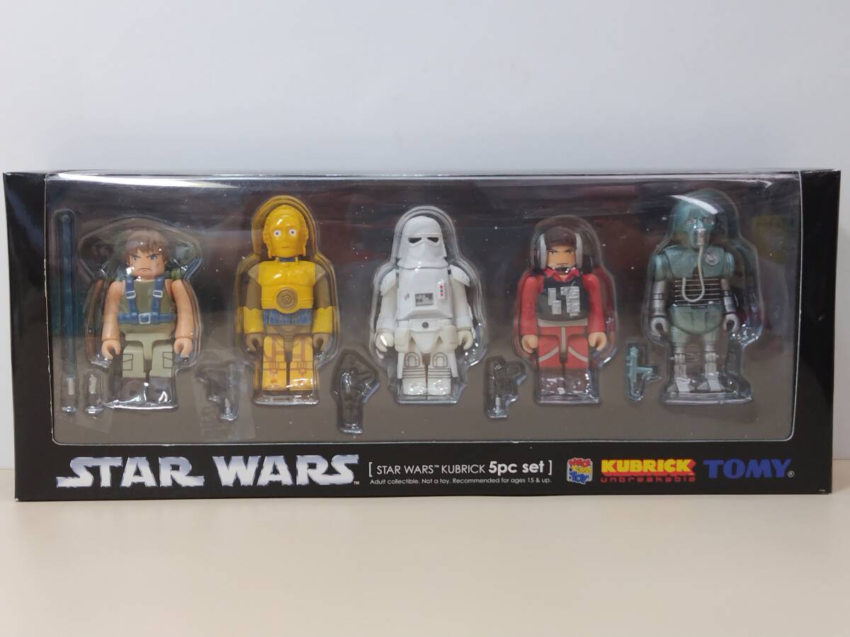 メディコムトイKUBRICK STAR WARSスター?ウォーズ KUBRICK 5pc set　2007年