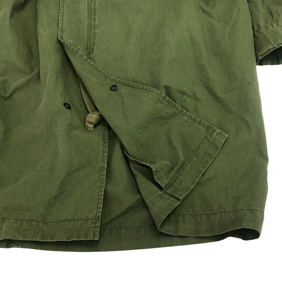 Deuxieme Classe ドゥーズィエム クラス 22SS Military Coat ミリタリーコート 22-020-500-7010 カーキ 表記なし IT45ALMFABPC_画像6