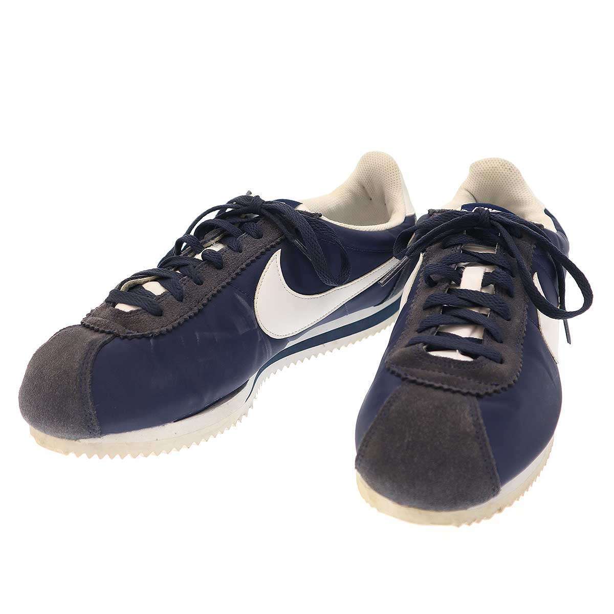 NIKE ナイキ CLASSIC CORTEZ NYLON OBSIDIAN/WHITE スニーカー 807472-410 ネイビー 28.5cm IT7V9S0O2S7F_画像1