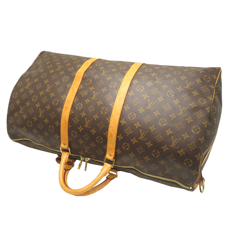 ［飯能本店］LOUIS VUITTON LV ルイ?ヴィトン キーポルバンドリエール 60 M41412 ( 廃番 ) ボストンバッグ モノグラム DH87707