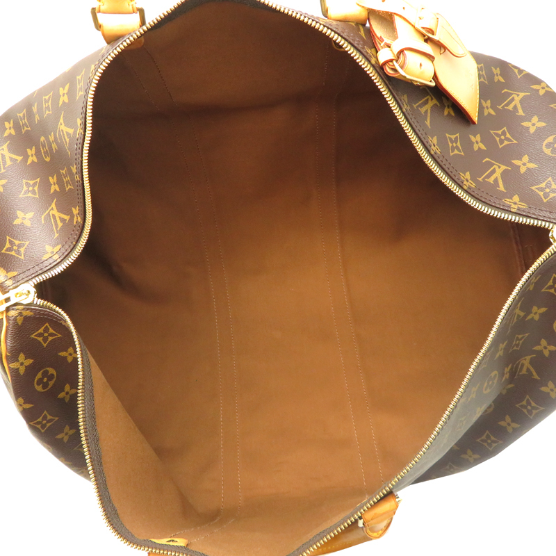 ［飯能本店］LOUIS VUITTON LV ルイ?ヴィトン キーポルバンドリエール 60 M41412 ( 廃番 ) ボストンバッグ モノグラム DH87707