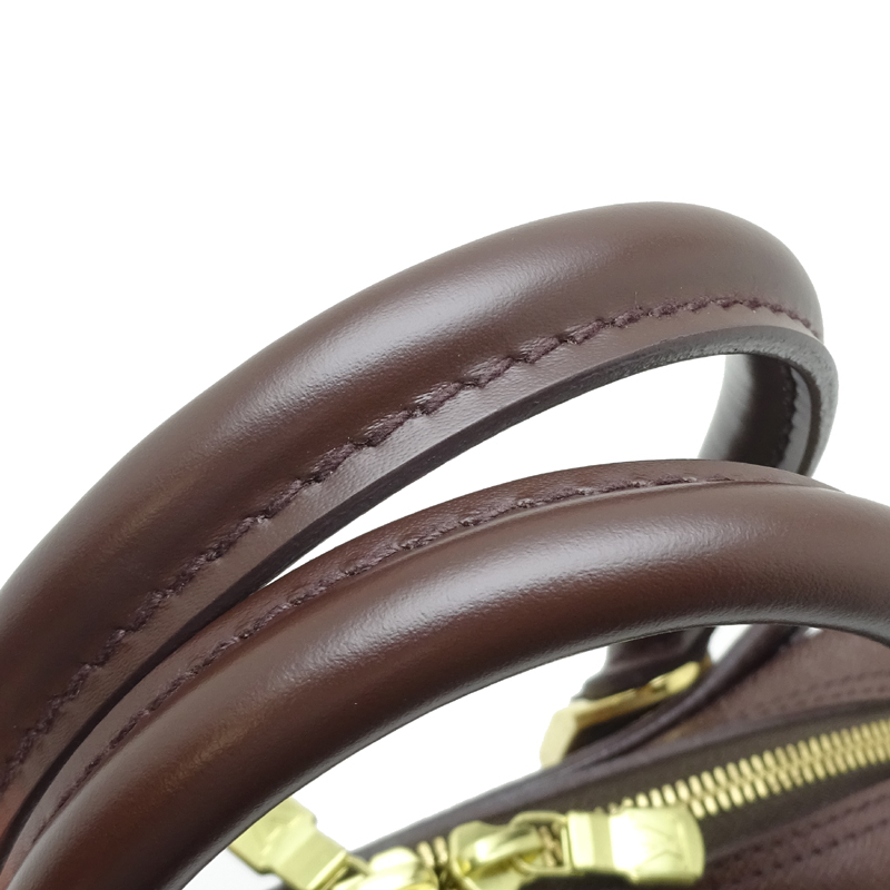 ［飯能本店］LOUIS VUITTON LV ルイ?ヴィトン トリアナ N51155(廃番) ハンドバッグ ダミエ エベヌ（ブラウン） レディース DH82003