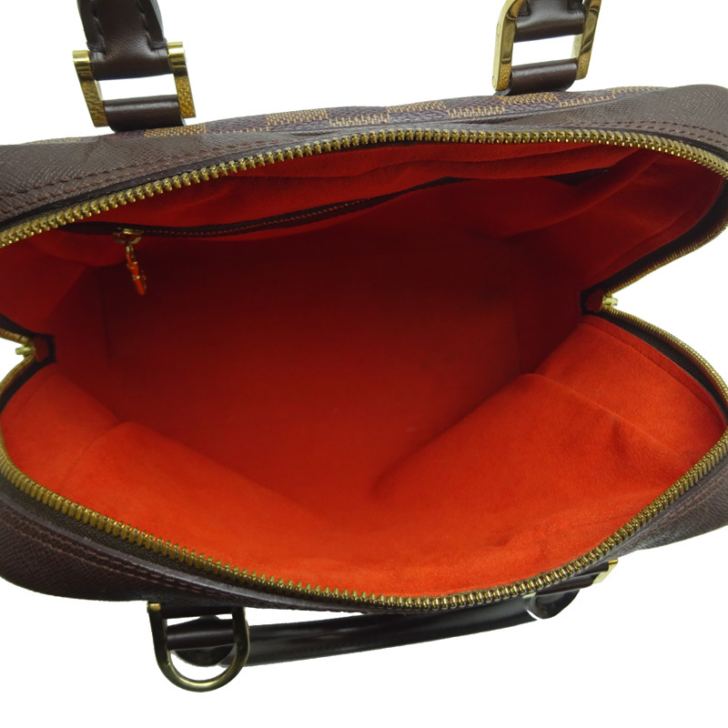 ［飯能本店］LOUIS VUITTON LV ルイ?ヴィトン ブレラ N51150（廃番） ハンドバッグ ダミエ エベヌ（ブラウン） レディース DH78782