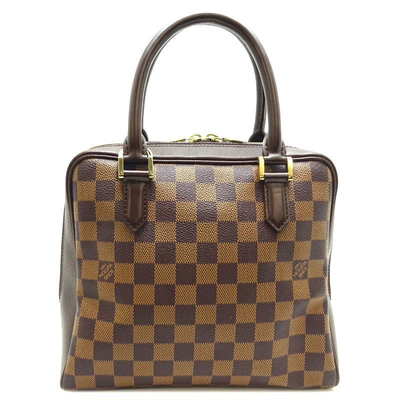 ［飯能本店］LOUIS VUITTON LV ルイ?ヴィトン ブレラ N51150 (廃番) ハンドバッグ ダミエ エベヌ (ブラウン系) レディース DH80061