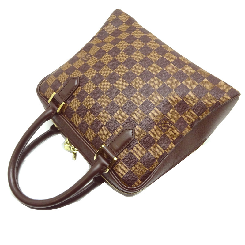 ［飯能本店］LOUIS VUITTON LV ルイ?ヴィトン ブレラ N51150 (廃番) ハンドバッグ ダミエ エベヌ (ブラウン系) レディース DH80061
