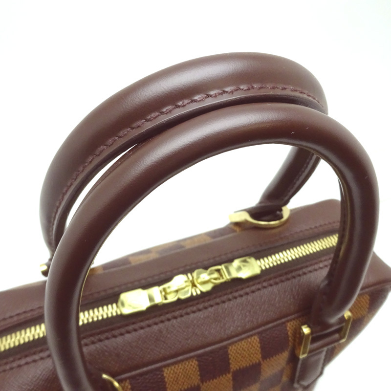［飯能本店］LOUIS VUITTON LV ルイ?ヴィトン ブレラ N51150 (廃番) ハンドバッグ ダミエ エベヌ (ブラウン系) レディース DH80061