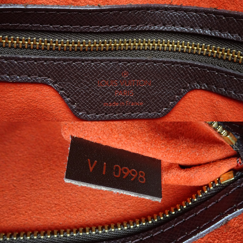 ［飯能本店］LOUIS VUITTON LV ルイ?ヴィトン トリアナ Ｎ51155（廃番） ハンドバッグ ダミエ ブラウン レディース DH84821