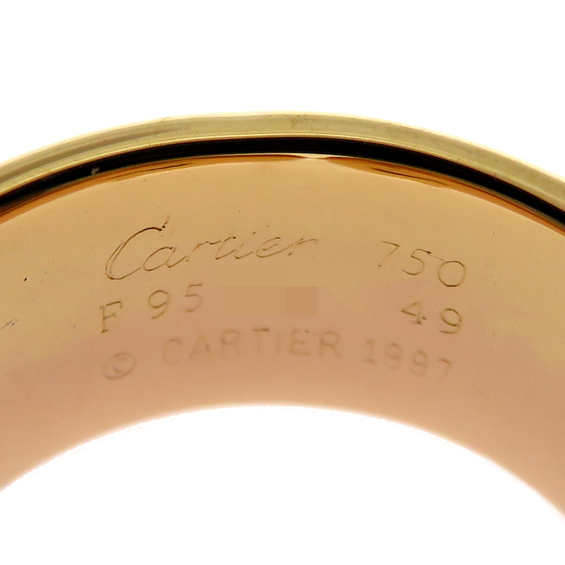 ［銀座店］CARTIER カルティエ #49 C2 ドゥーブルC LM リング?指輪 750イエローゴールド 9.5號(hào) レディース DH87638
