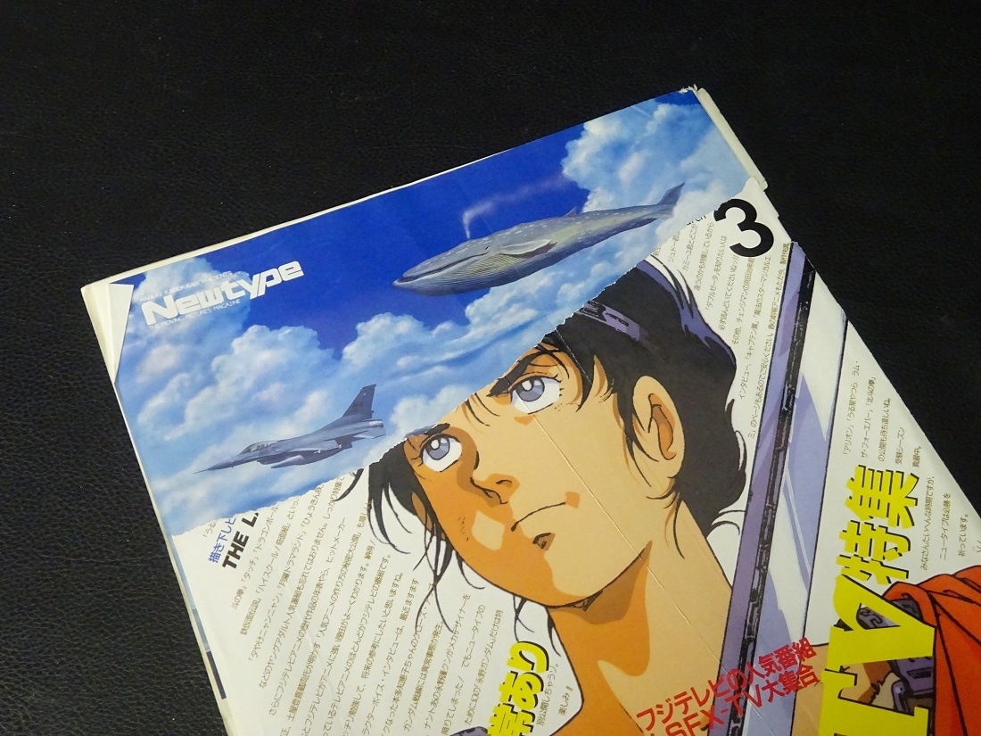 8296# ежемесячный Newtype 1986 год 1 месяц номер ~12 месяц номер 12 шт. комплект постер есть Showa 61 год отдельный выпуск дополнение Newtype