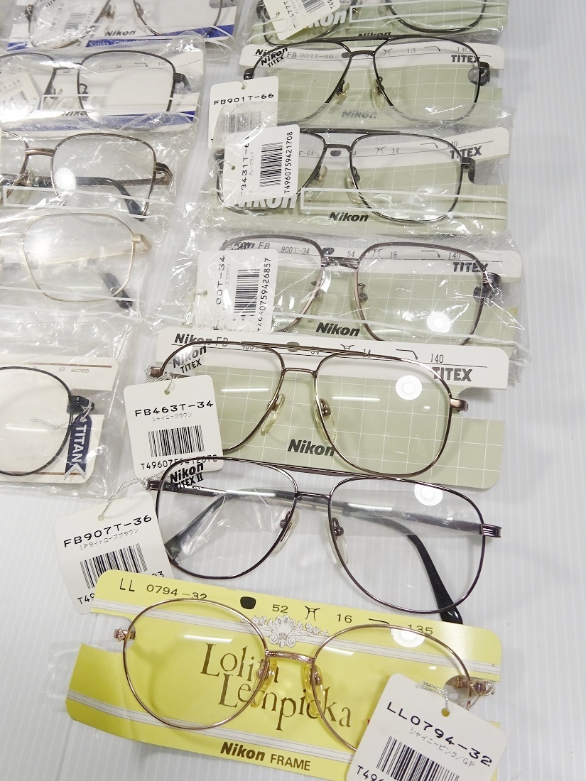 6306■未使用 Nikon ニコン 眼鏡 メガネ フレーム まとめて 21點(diǎn) サングラス