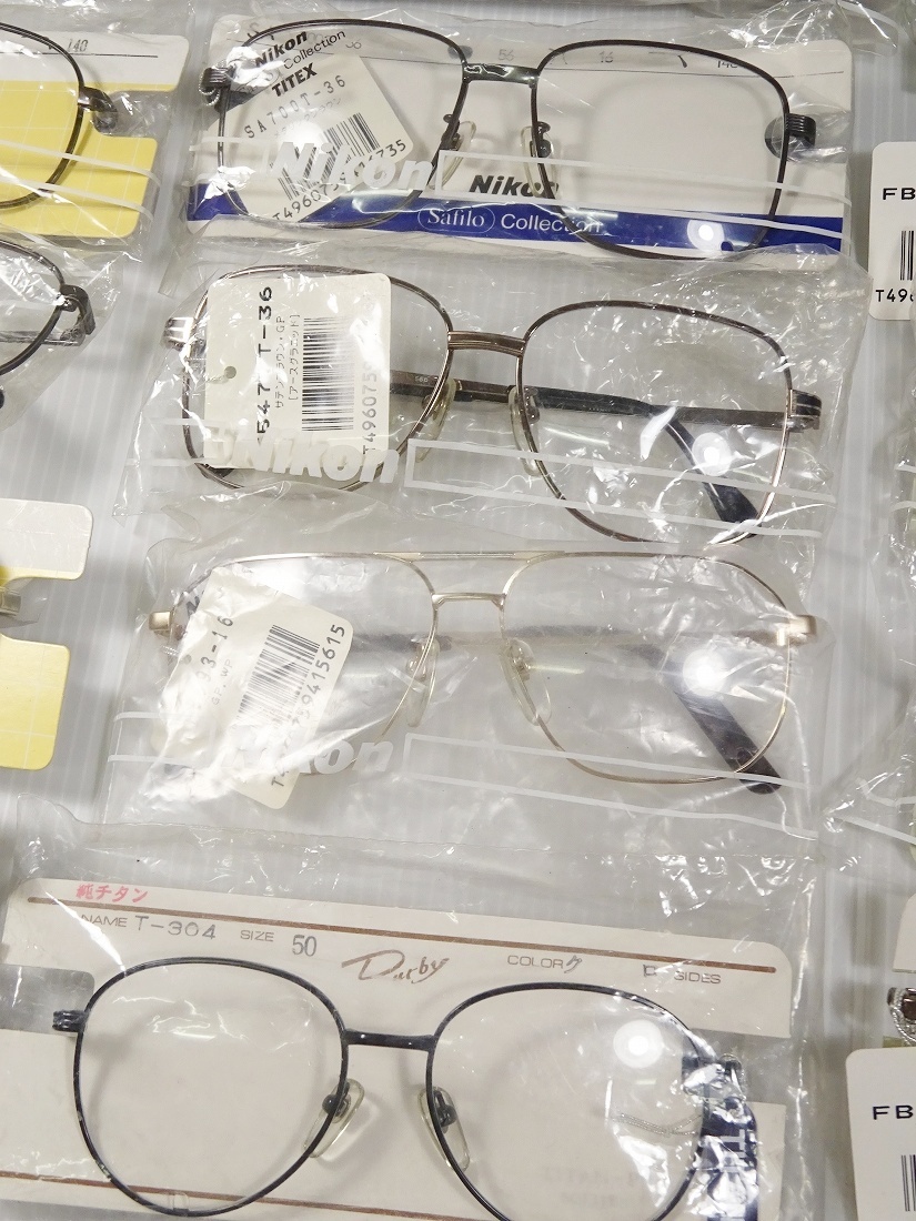 6306■未使用 Nikon ニコン 眼鏡 メガネ フレーム まとめて 21點(diǎn) サングラス