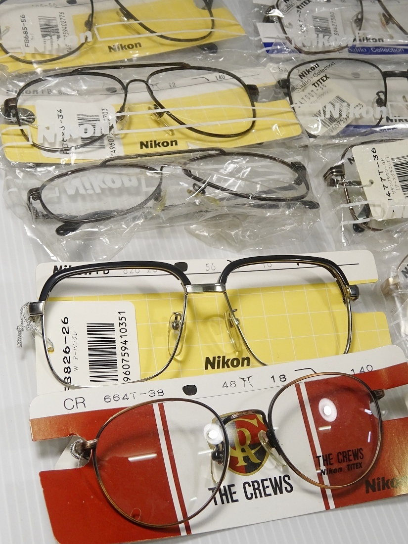 6306■未使用 Nikon ニコン 眼鏡 メガネ フレーム まとめて 21點(diǎn) サングラス
