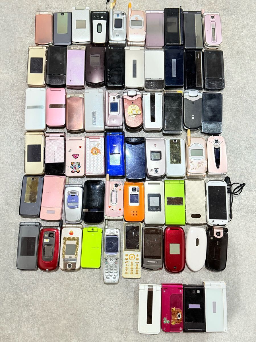 携帯電話 ガラケー スマホ まとめ 32台 動作未確認品 修理部品取り専用 ガラケー まとめ売り 64台 ジャンク 現状品 部品取り用 動作