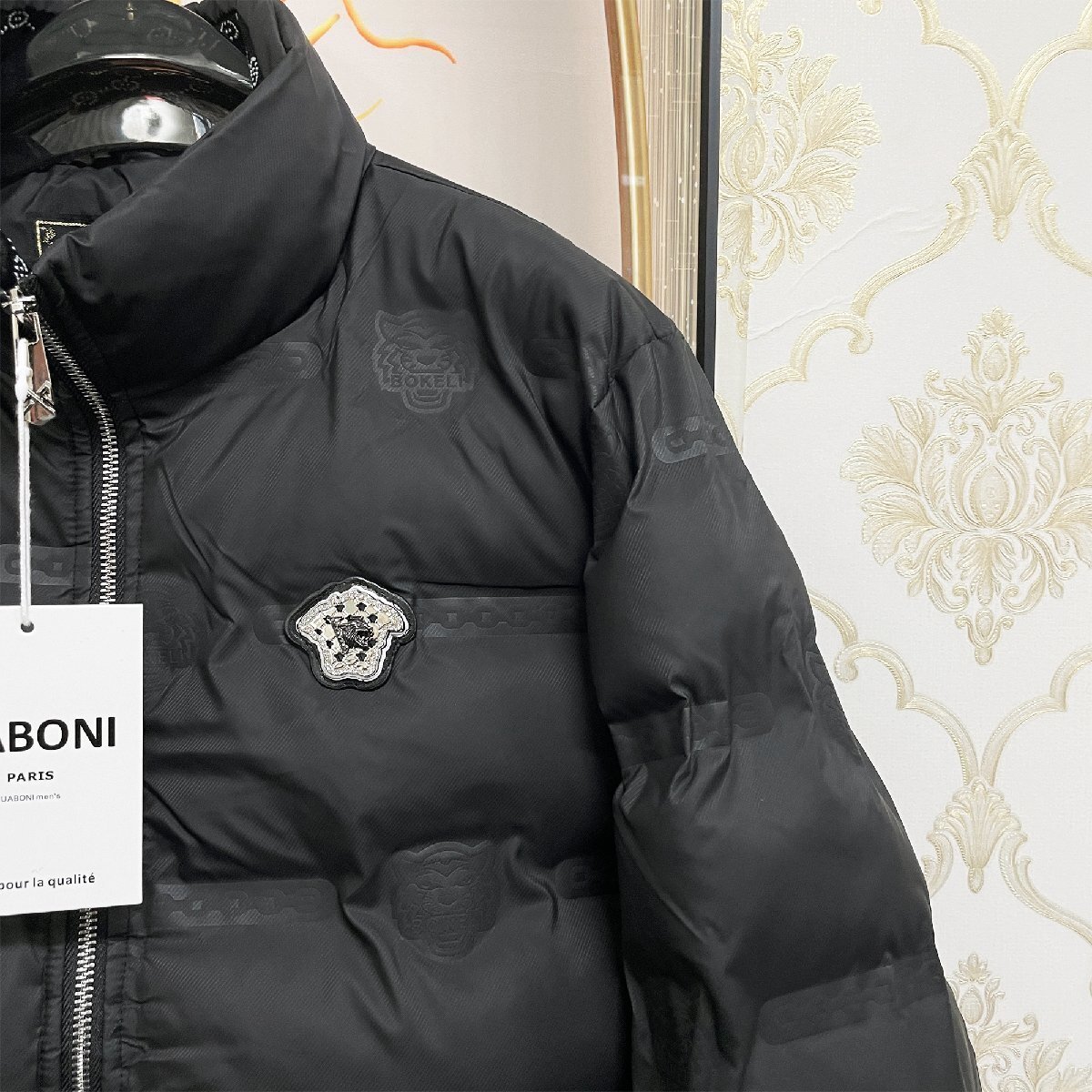 人気EU制＆定価10萬◆UABONI*Paris*ダウンジャケット*ユアボニ*パリ発◆ダックダウン90％ 軽量 防寒防風(fēng) 無地 カジュアル アウター 冬服 XL